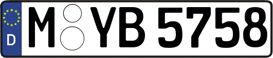 M-YB5758
