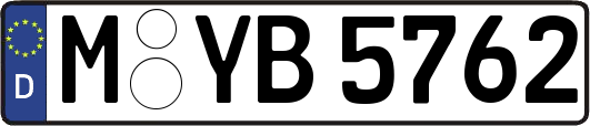 M-YB5762