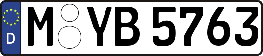 M-YB5763