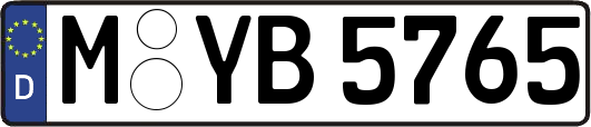 M-YB5765