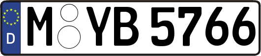 M-YB5766