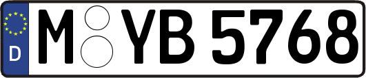 M-YB5768