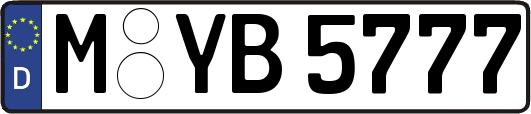 M-YB5777