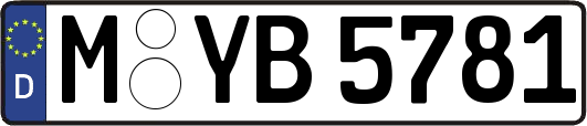 M-YB5781