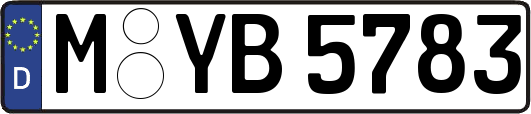 M-YB5783