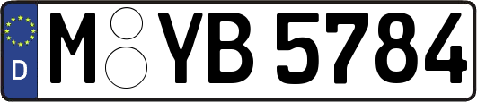 M-YB5784
