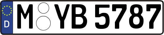 M-YB5787