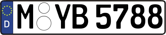 M-YB5788