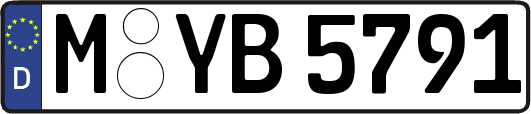 M-YB5791