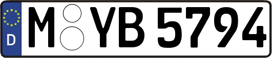 M-YB5794