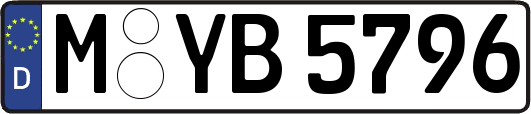 M-YB5796
