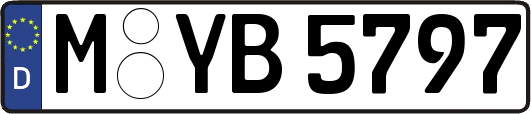 M-YB5797
