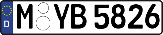 M-YB5826