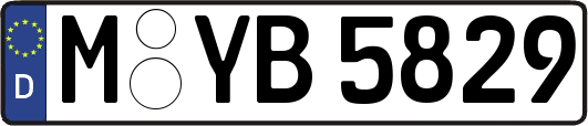 M-YB5829