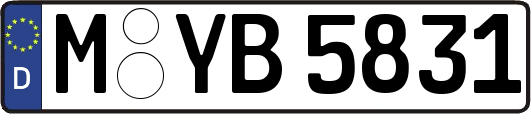 M-YB5831
