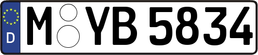 M-YB5834