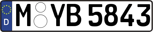 M-YB5843