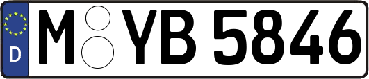 M-YB5846