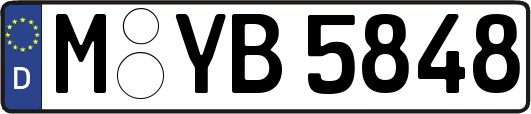 M-YB5848