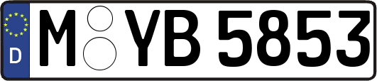 M-YB5853