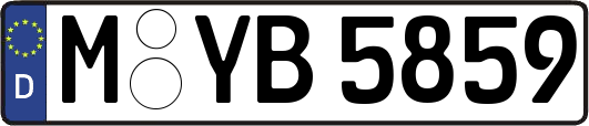 M-YB5859