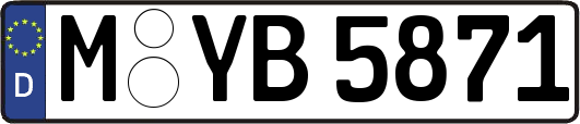 M-YB5871