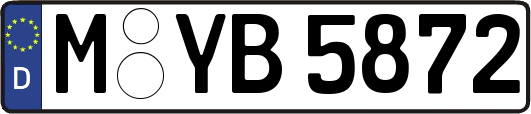 M-YB5872