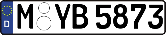 M-YB5873