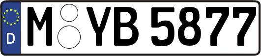 M-YB5877