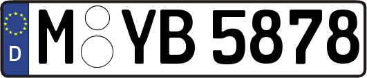 M-YB5878