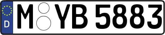 M-YB5883