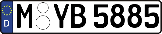 M-YB5885