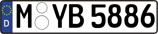 M-YB5886