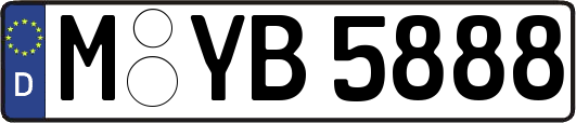 M-YB5888