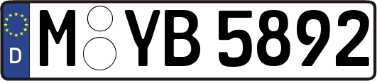 M-YB5892