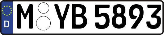 M-YB5893