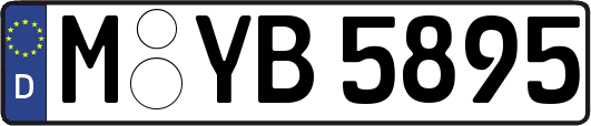 M-YB5895