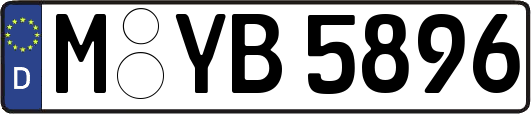 M-YB5896