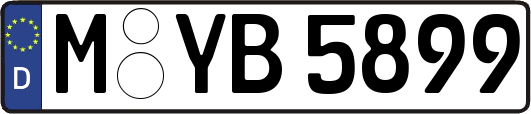 M-YB5899