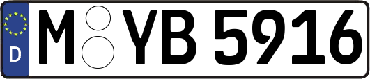 M-YB5916