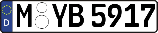 M-YB5917