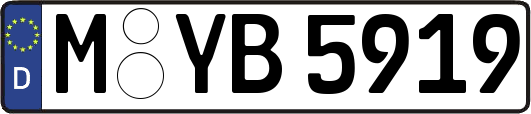 M-YB5919