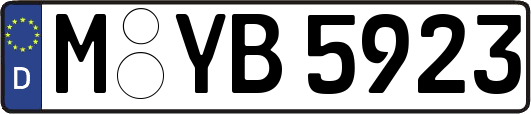 M-YB5923