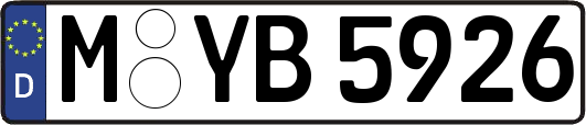 M-YB5926