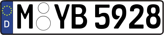 M-YB5928