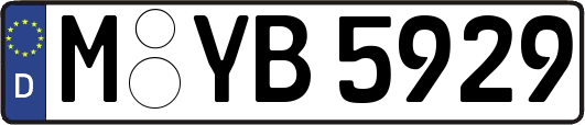 M-YB5929