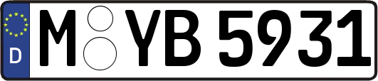 M-YB5931