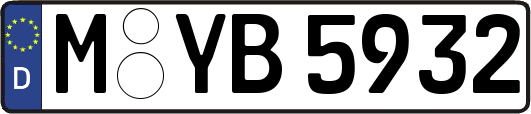 M-YB5932
