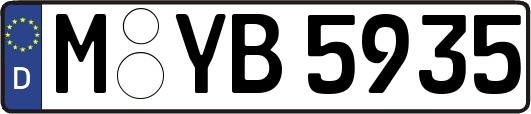 M-YB5935