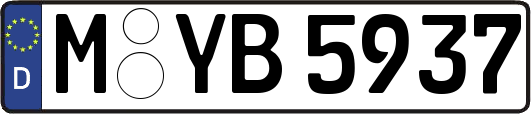 M-YB5937